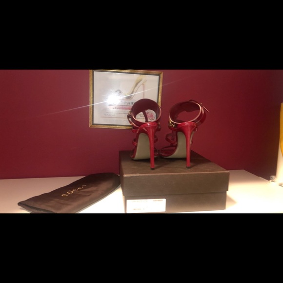 Gucci Open Toe Heels - Picture 2 of 6
